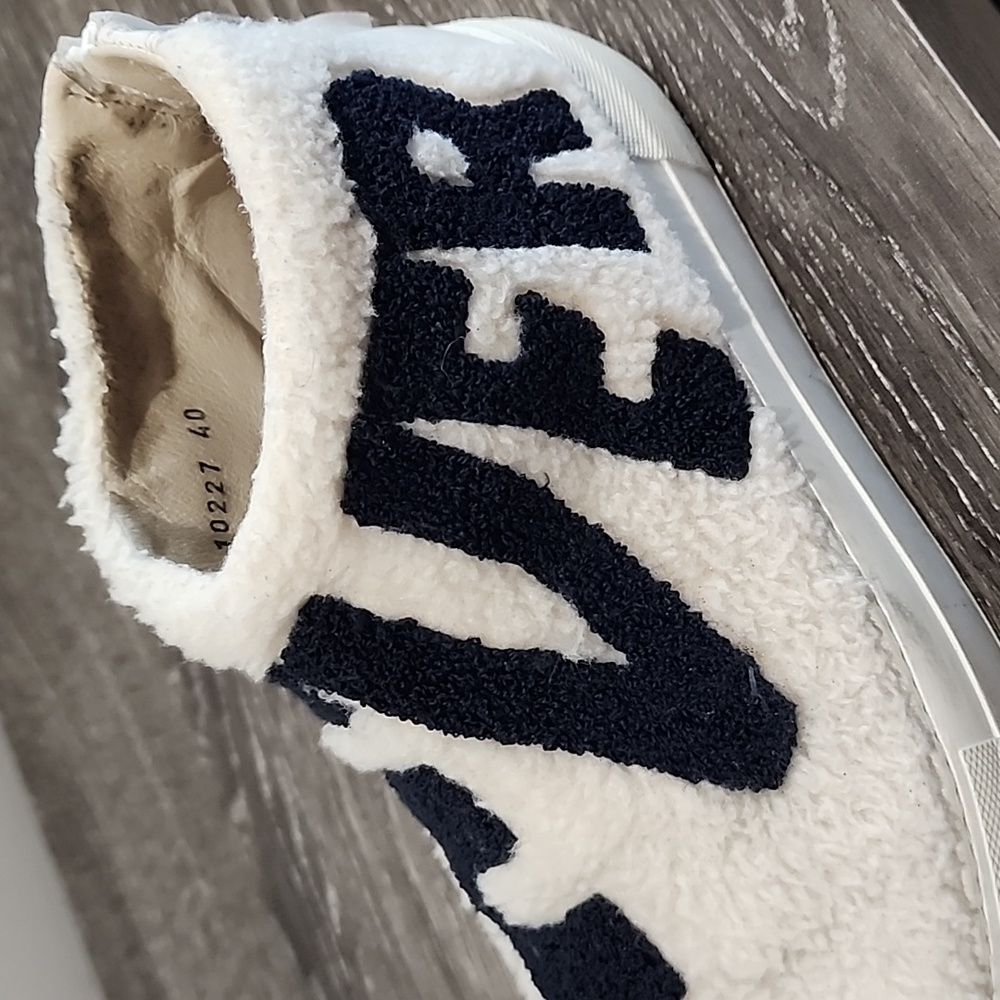 Joshua Sanders What Ever Fuzzy Zipper Back Sneaker Booties - Picture 3 of 8